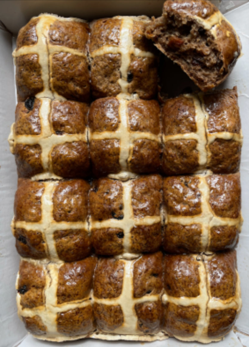 Hot Cross Buns Vegan