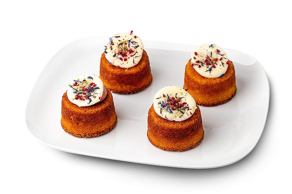 Lychee and Strawberry cake