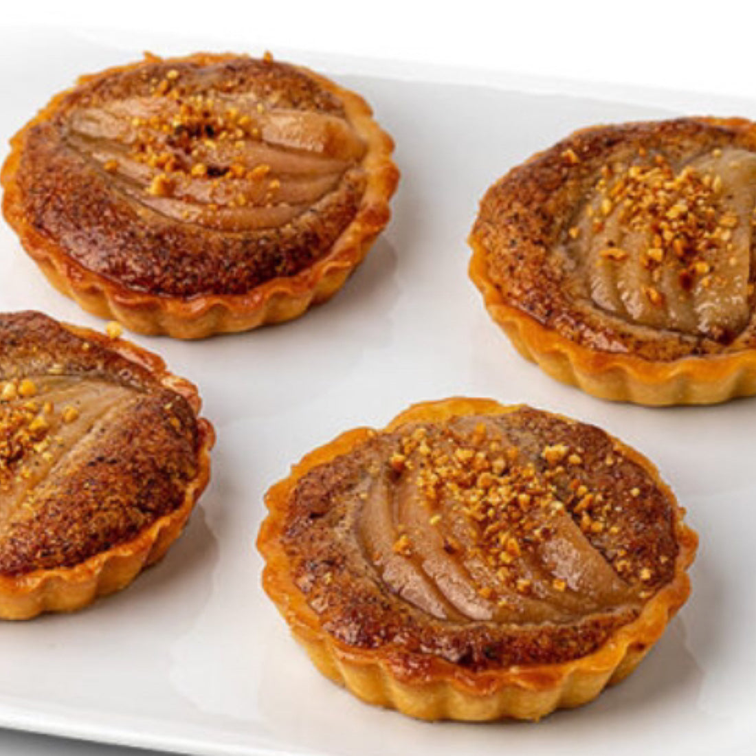 Pear & Hazelnut Tart