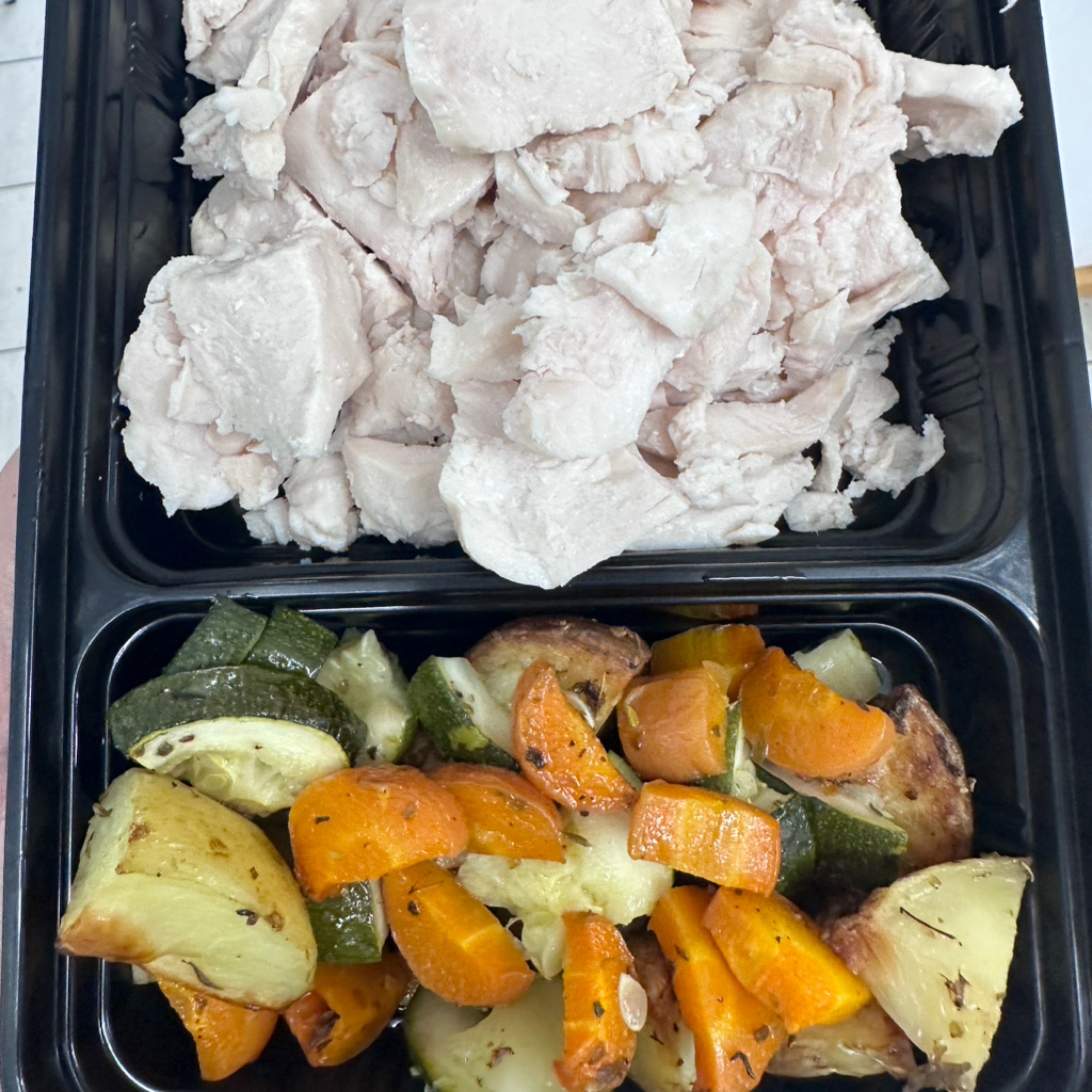Chicken breast & Roast Veg Ready Meal
