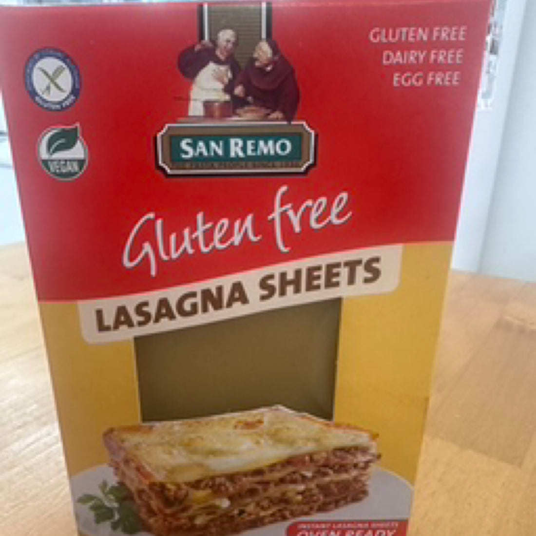 Lasagne Sheets 200g GF DF EGG FREE