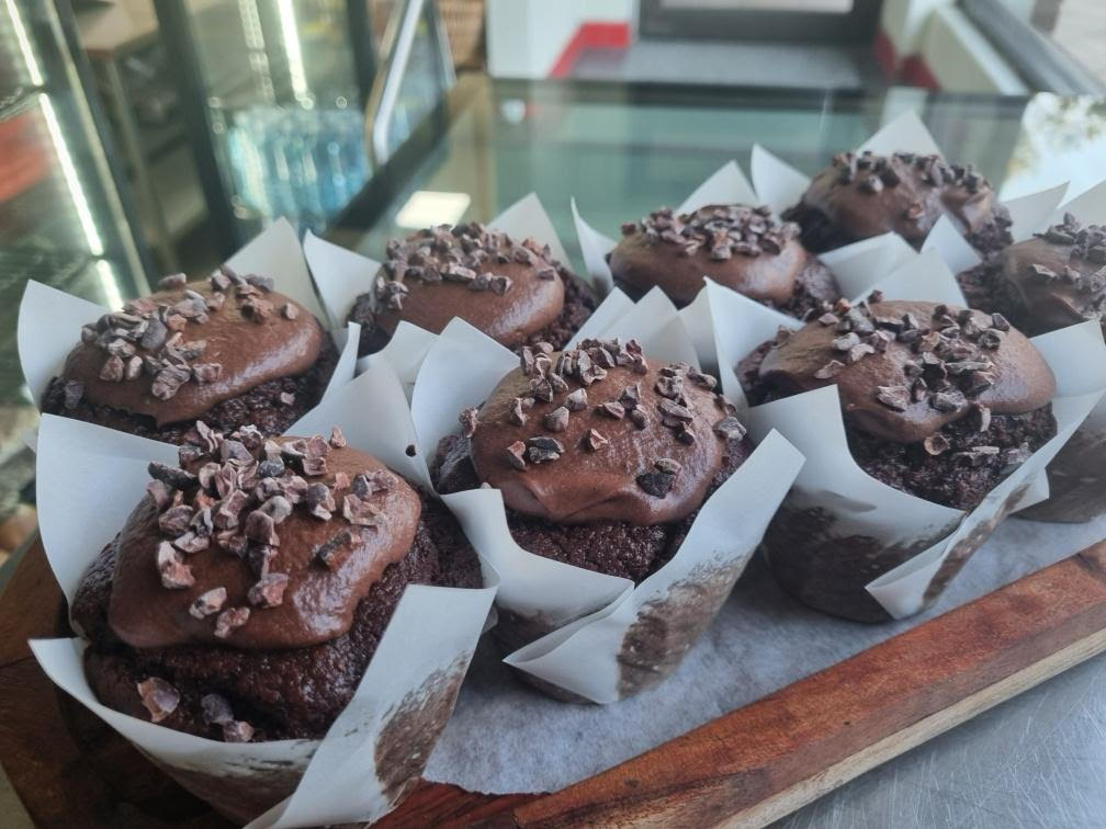 Choc Muffins-GF/Dairy Free/ Refined Sugar Free