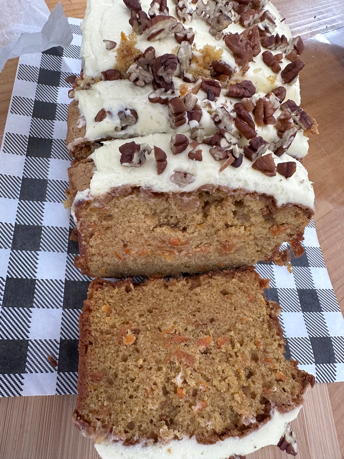 Carrot Cake Slice