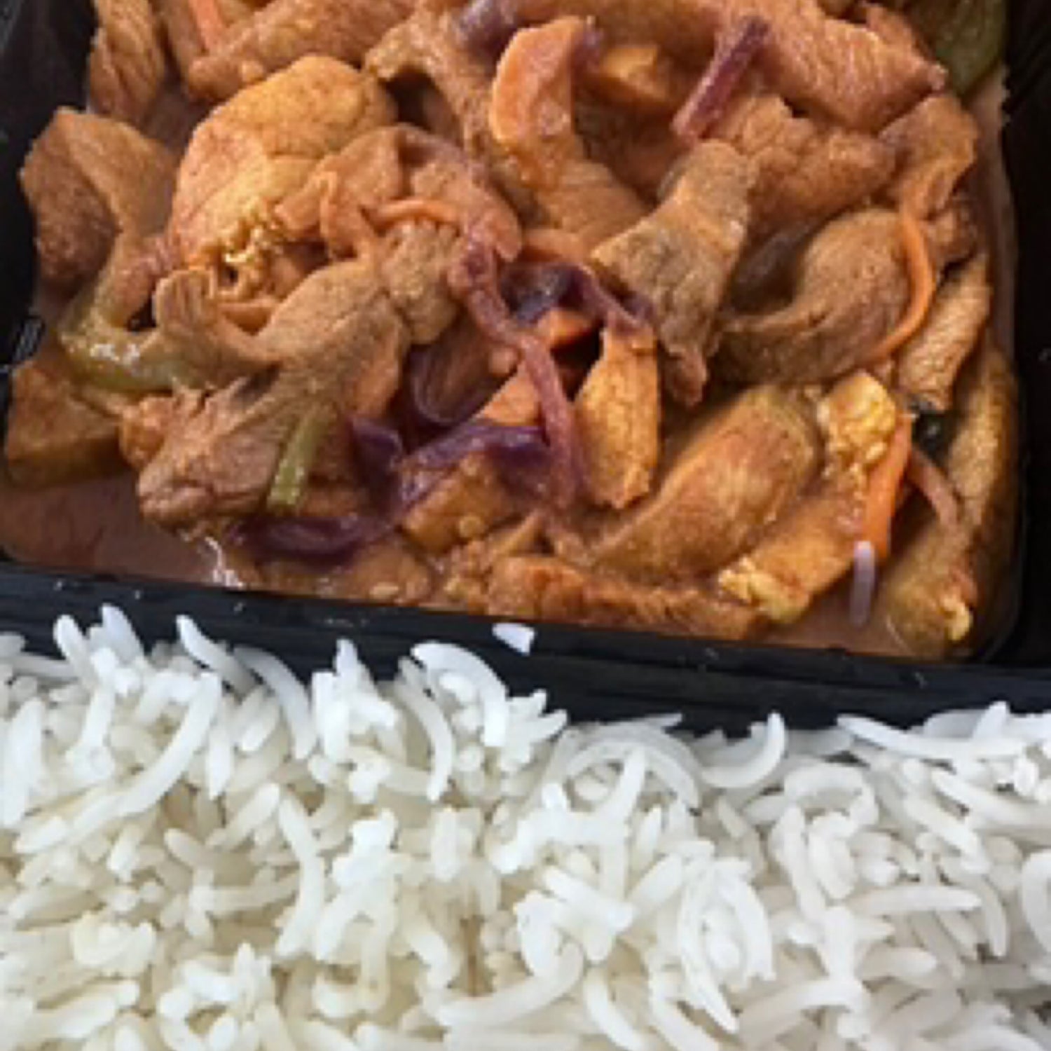 Sweet n Sour Pork Strips &amp; Rice Ready Meal