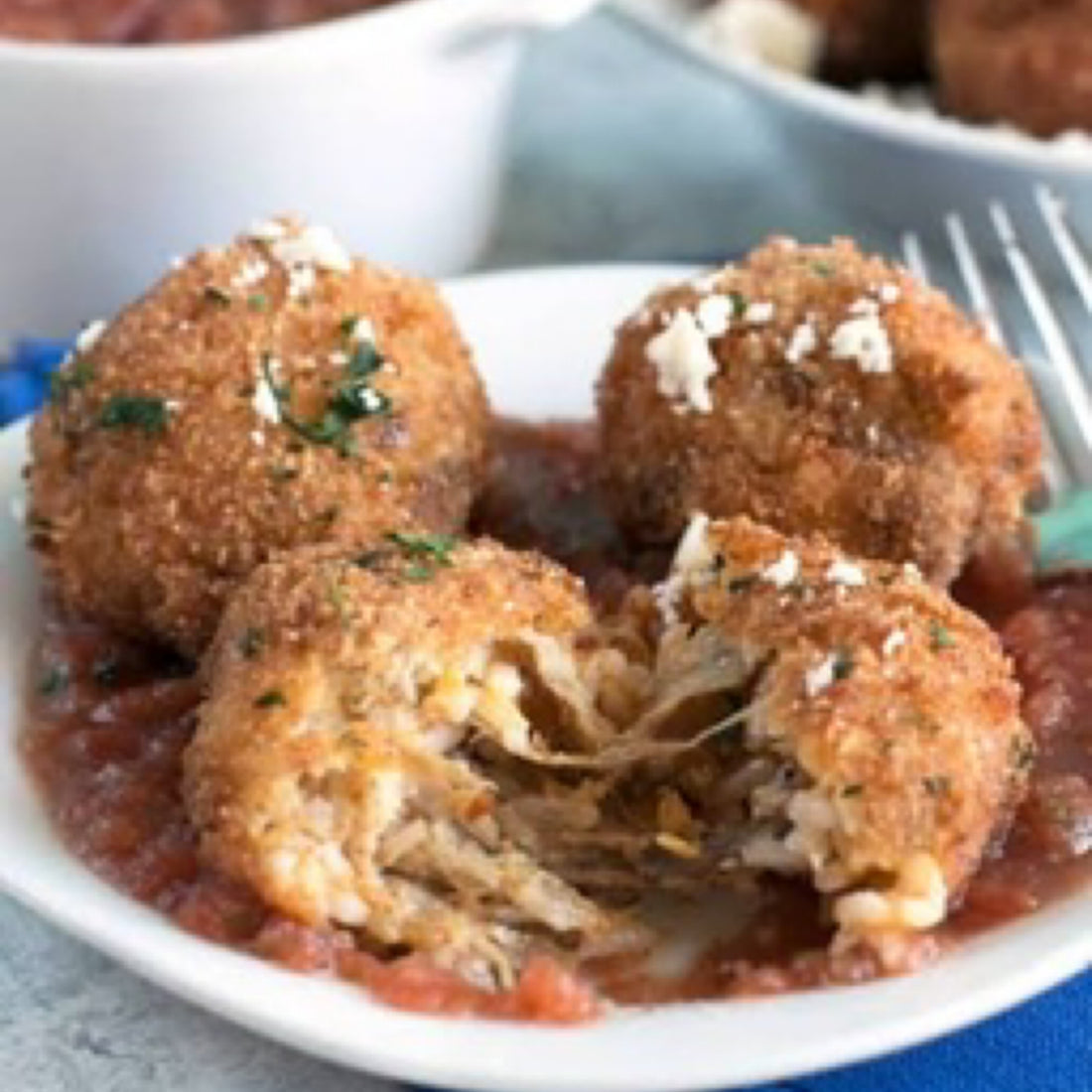 Smokey BBQ Pulled Pork Arancini (6)
