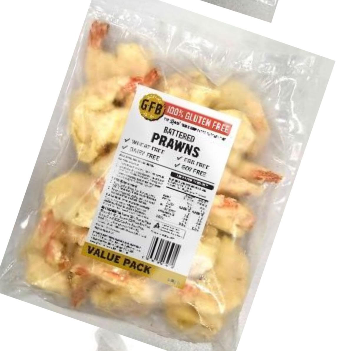 Value pack Battered Prawns DF 500g