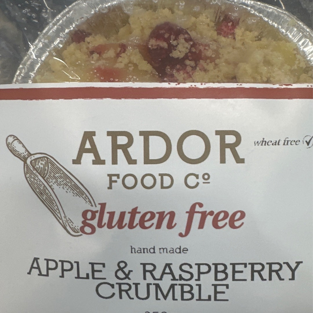 Apple Raspberry Crumble Single Serve GF