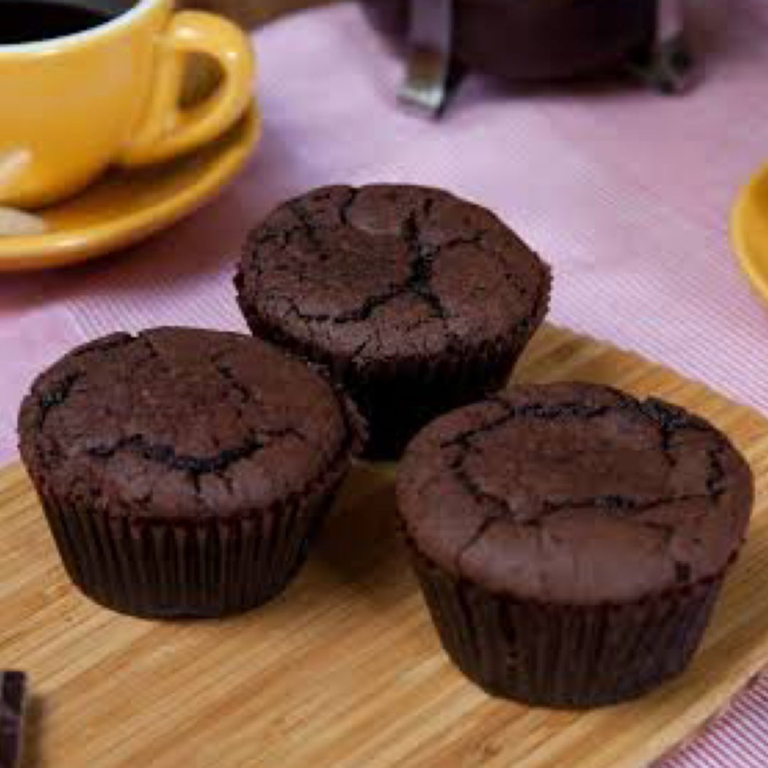 Mud Choc 4pk Muffins - Dairy Free