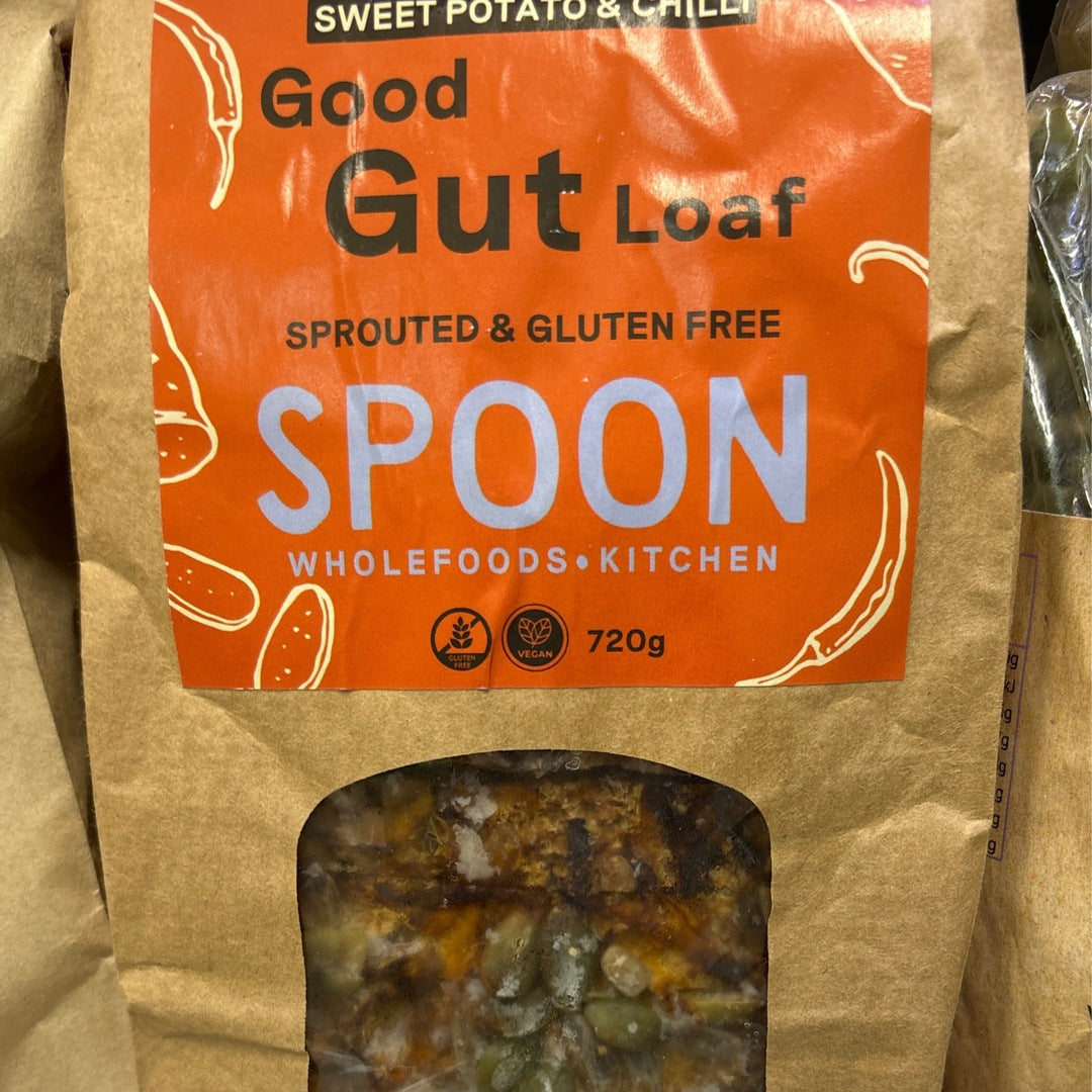 Messy Spoon Sweet Potato &amp; Chili Good Gut Loaf